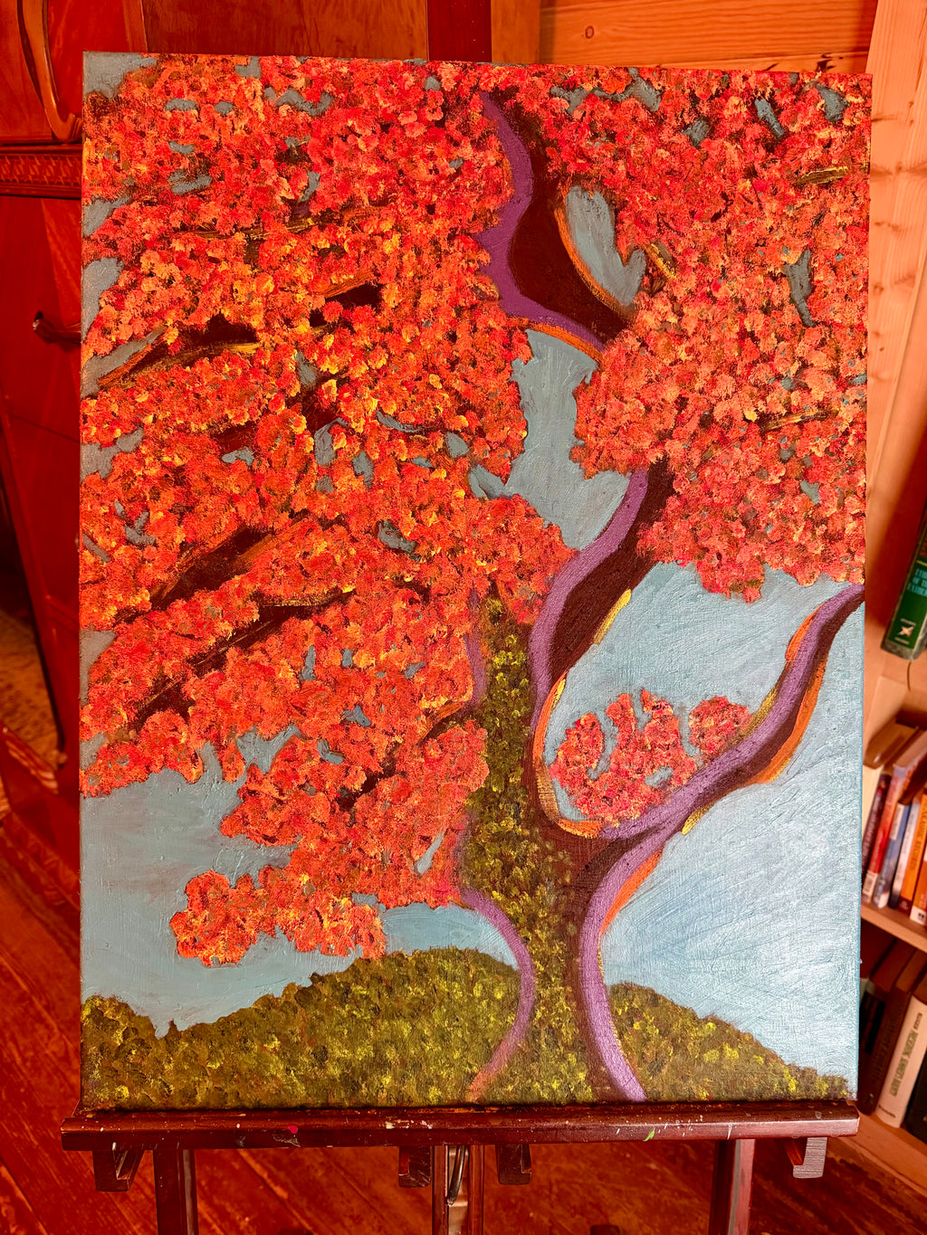 My Japanese Maple - Original Oil on Canvas