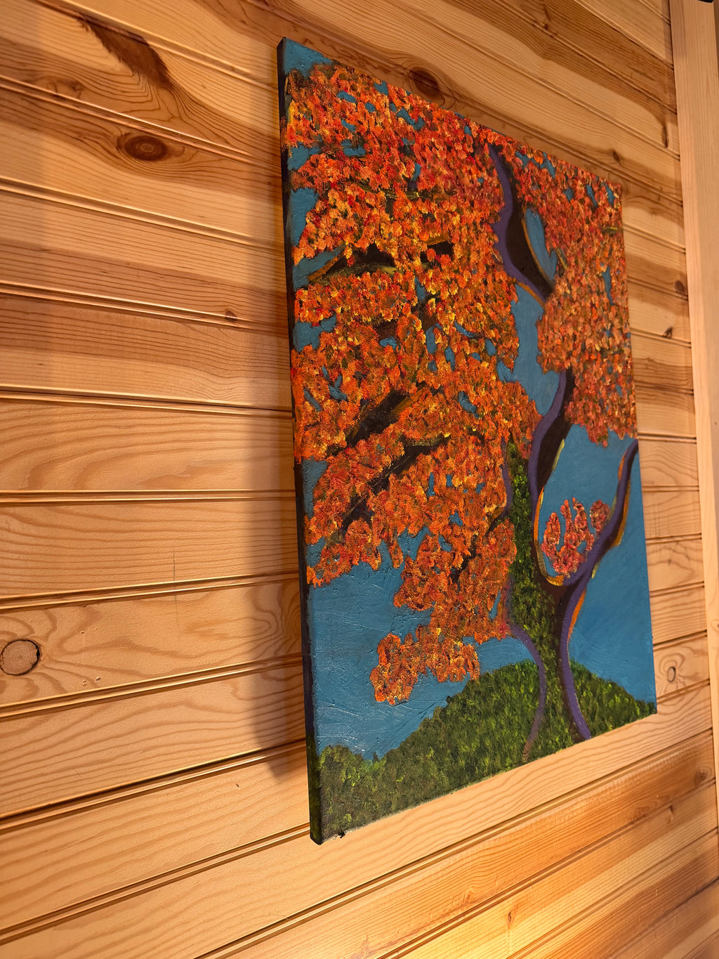 My Japanese Maple - Original Oil on Canvas