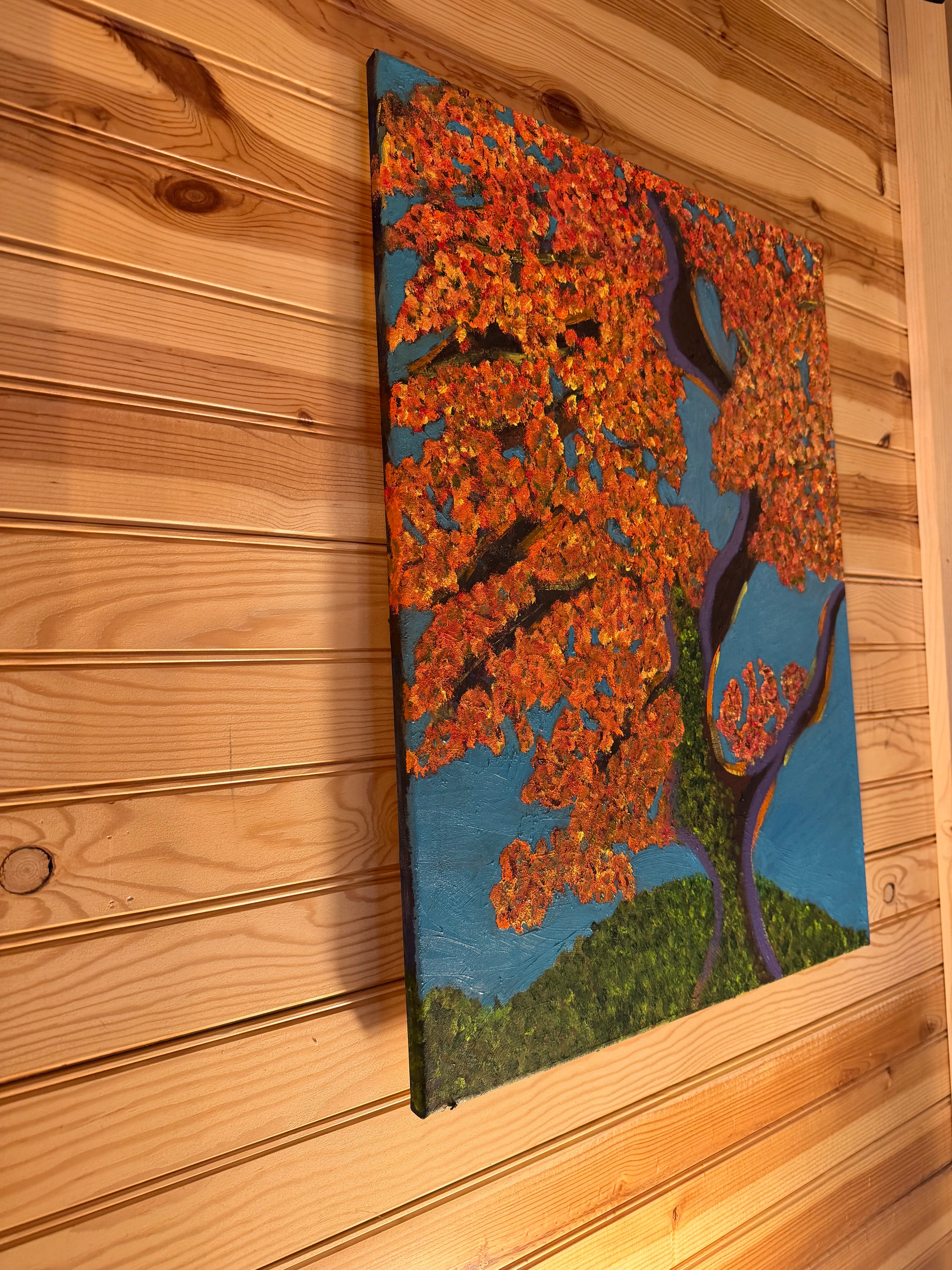 My Japanese Maple - Original Oil on Canvas
