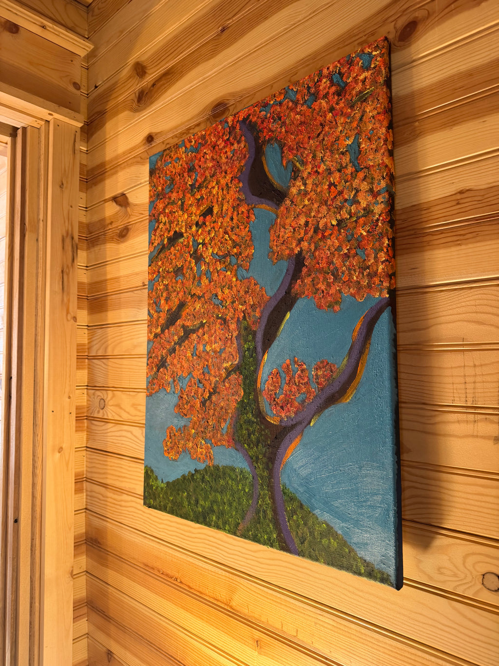 My Japanese Maple - Original Oil on Canvas