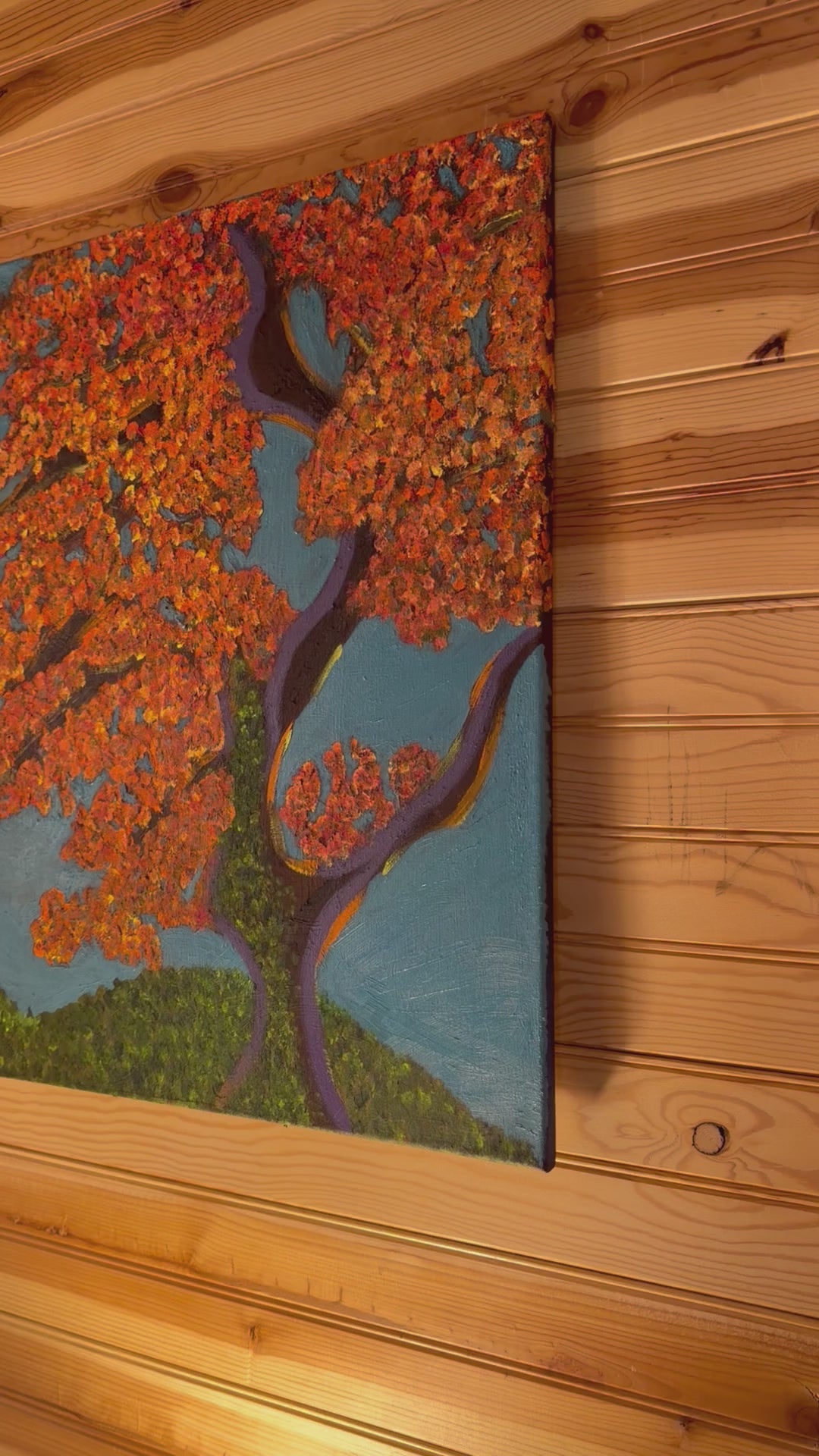 My Japanese Maple - Original Oil on Canvas